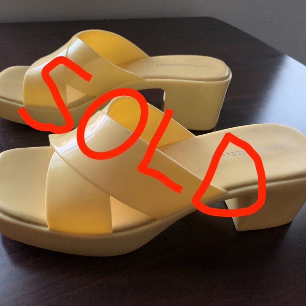 Vacay Vibes Platform Sandals - Jeffrey Campbell 8-8.5/39